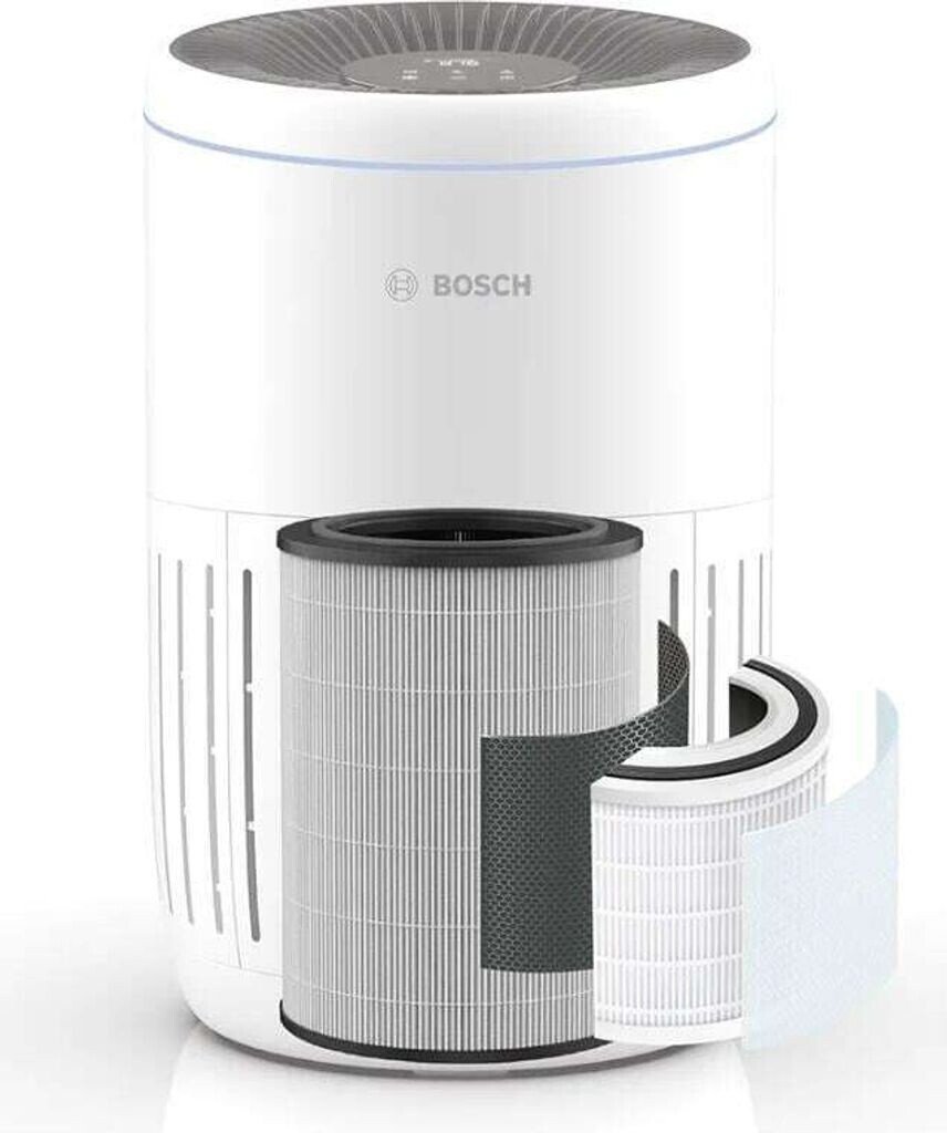 Очиститель воздуха Bosch Air 2000, датчик пыли, таймер, HEPA, белый